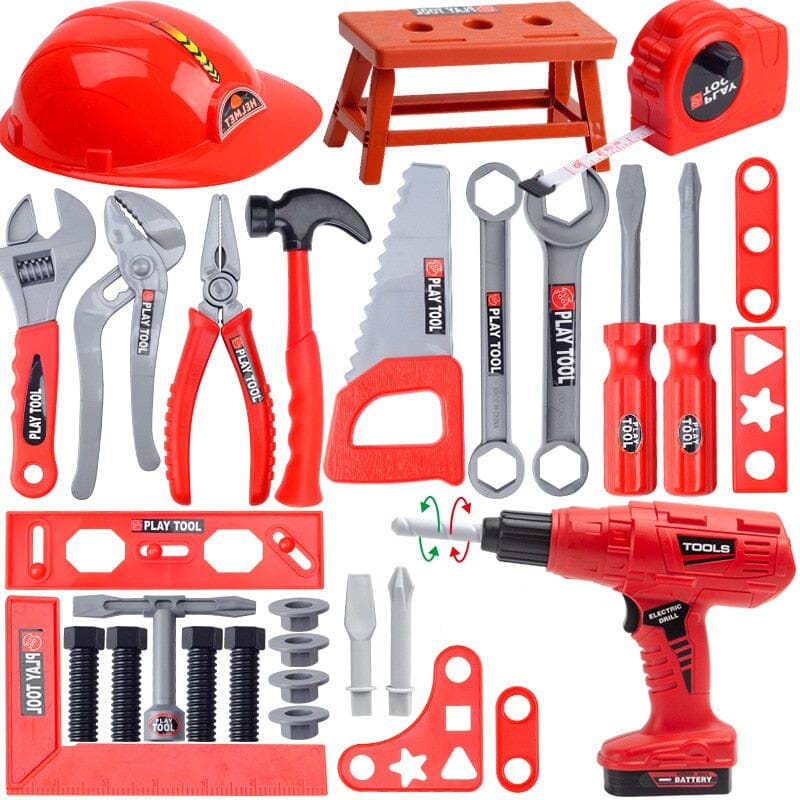 Kit de ferramentas para crianças